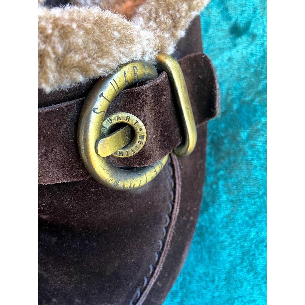 Stuart Weitzman Sherpa Clog Mule 7.5 - image 3